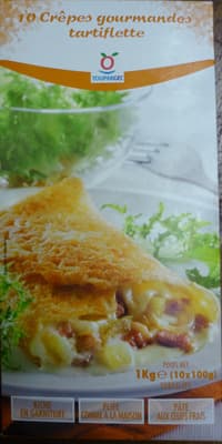 10 crêpes gourmandes tartiflette