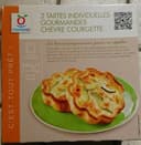 2 tartes gourmandes chèvre courgette