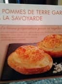4 pommes de terre garnies à la savoyarde
