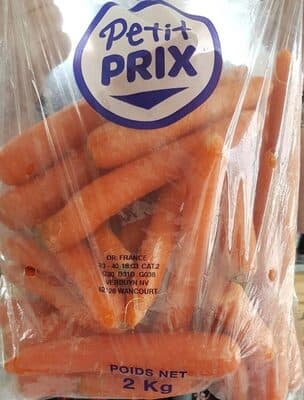 2kg De Carottes carrefour