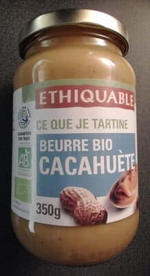 Beurre bio cacahuète