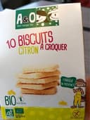 10 biscuits citron à croquer
