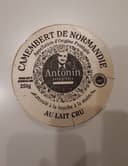 ANTONIN CAMEMBERT lait cru