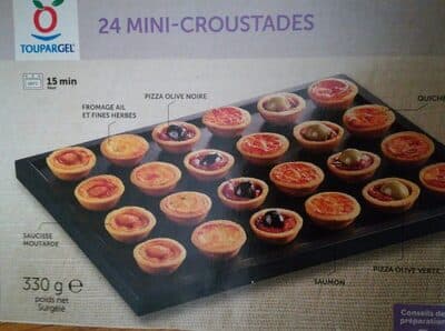 24 mini croustades