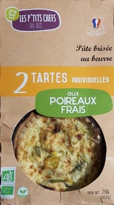 2 tartes aux poireaux aux poireaux frais