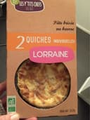 2 Quiches Individuelles Lorraine
