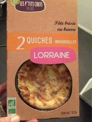 2 Quiches Individuelles Lorraine