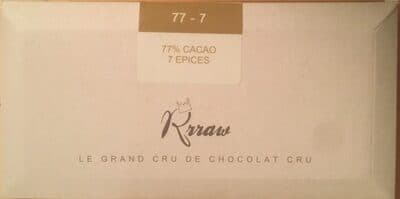 77% cacao 7 epices