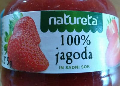 100% Jagoda Dzem Natureta