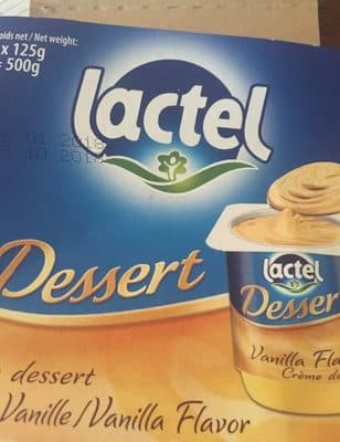 Dessert vannilla flavor