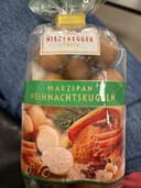 Marzipan Weihnachtskugeln