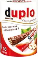 Barre chocolatée DUPLO Chocolat au lait x10 - 182g