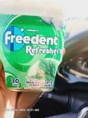 Chewing-gum sans sucres gouts menthe verte