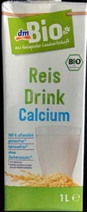 Rice drink calcium