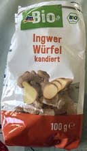 Ingwer Würfel kandiert