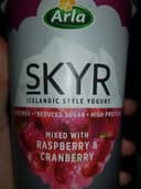 SKYR raspberry & cranberry