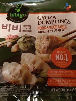 Gyoza porc & légumes