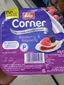 Corner creamy yogourt Blackberry & raspberry
