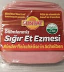 Pâté de viande de bœuf en tranches