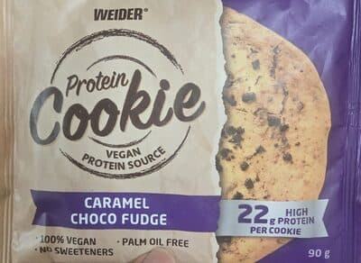 Protein cookie - caramel choco fudge