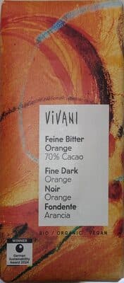 Chocolat Noir Fin Orange