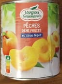 Pêche Demi-fruits au sirop léger