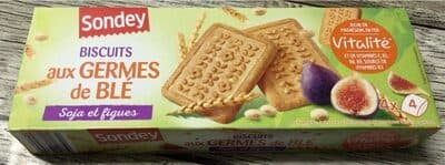 Biscuits germes ble figue soja