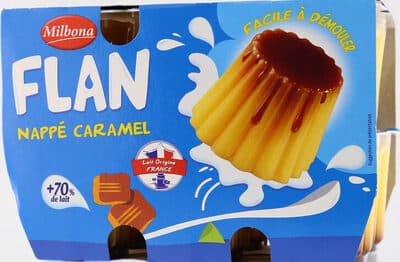 Flan nappé caramel