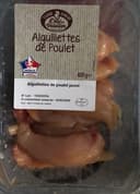 Aiguillettes de poulet jaune