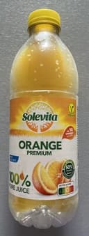 Orange avec pulpe pur jus