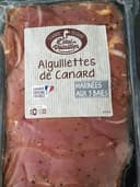 Aiguillettes de canard