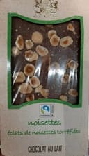 Chocolat lait noisettes JD Gross