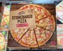 Stonebaked pizza Ham & mushrooms