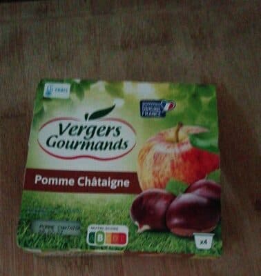Compote pomme châtaigne