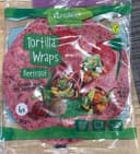 Tortilla wraps beetroot
