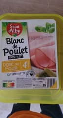 Blanc de poulet doré au four 100% filet