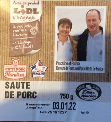 Sauté de porc