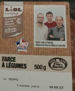 Farce à légumes