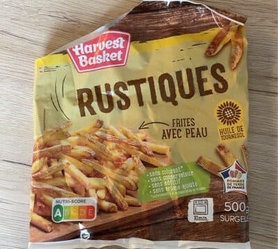 Rustiques - Frites avec peau