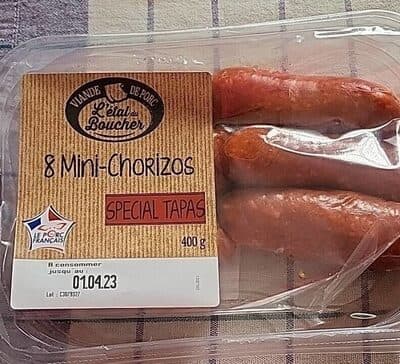 8 mini-chorizos