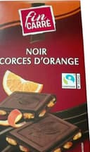 Noir ecorces d'orange fin carré
