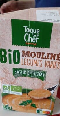 Bio mouliné légumes variés  saveurs du potager