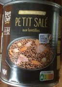 Petit salé aux lentilles