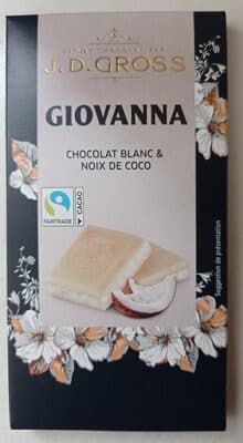 Chocolat blanc et noix de coco (Giovanna)