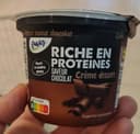 Crème dessert saveur chocolat riche en protéine