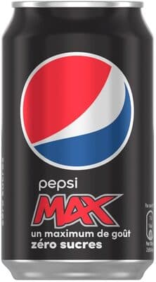 Pepsi Zéro sucres 33 cl