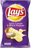 Lay's, Sour cream Black pepper
