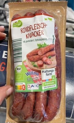 Rindfleisch-knacker