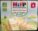Matins Gourmands Lait & Céréales Biscuité