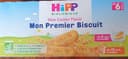 Mon goûter plaisir mon premier biscuit bio dès 6 mois